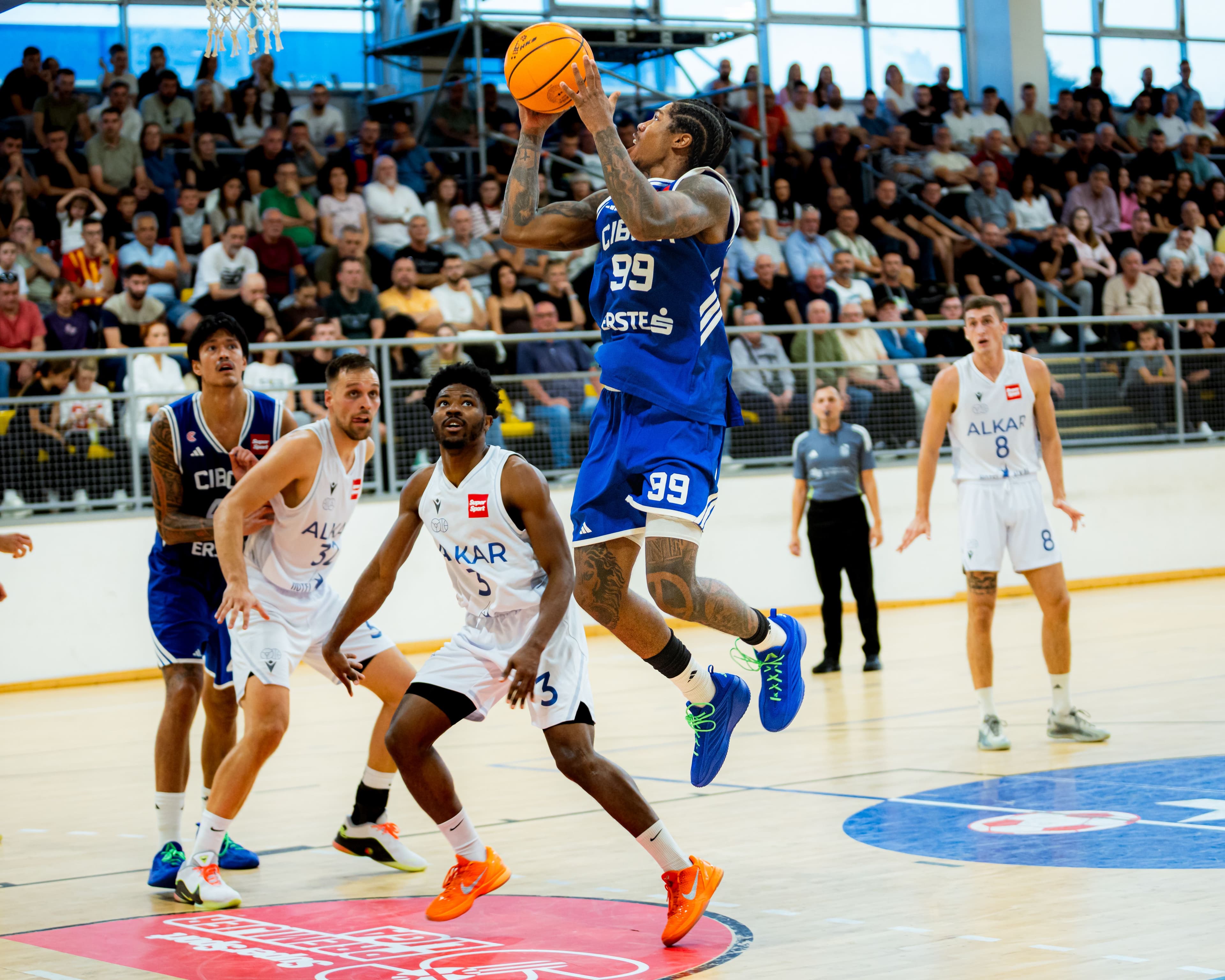 KK Cibona starts the domestic season with a win against Alkar in Sinj 