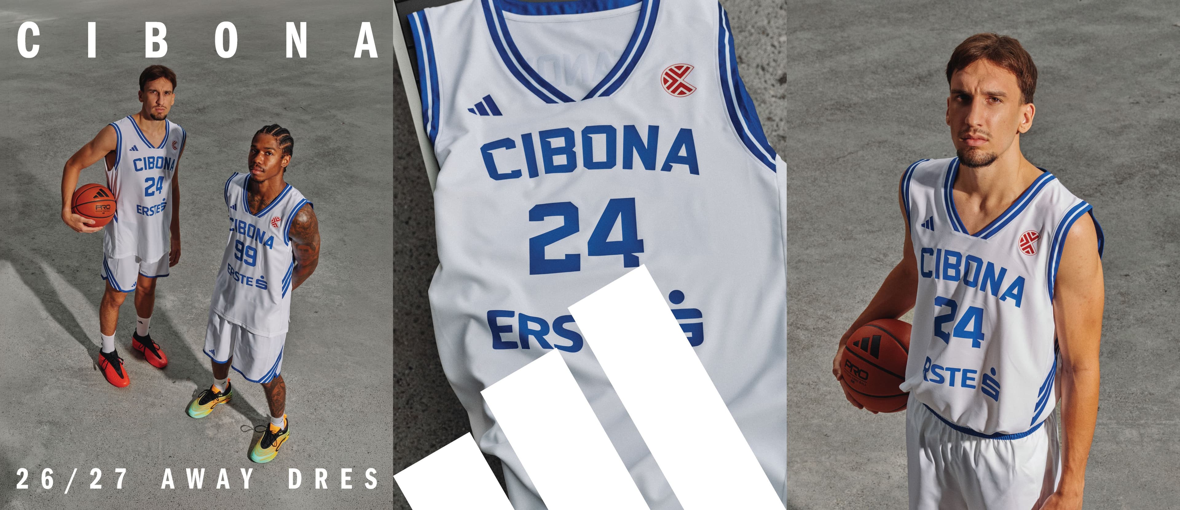 Cibona and adidas together again: First jerseys unveiled following partnership announcement