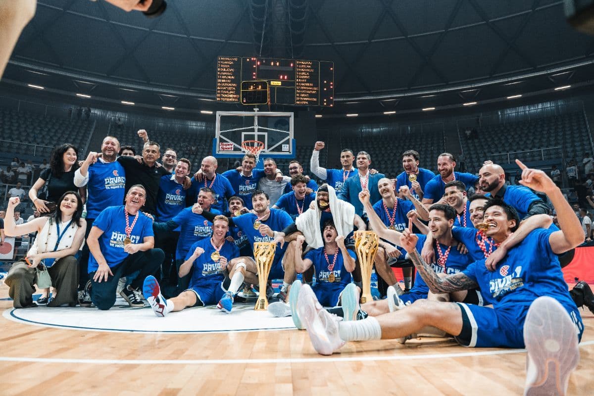 Cibona prvak Hrvatske nakon četiri godine 