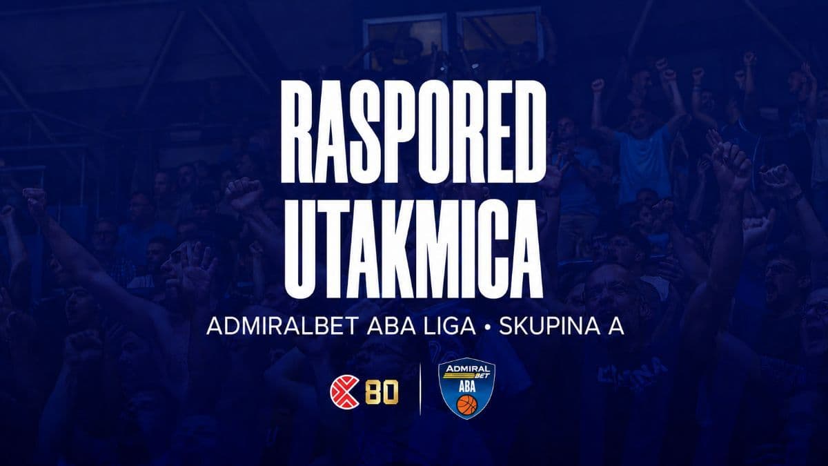Cibona’s AdmiralBet ABA League schedule announced
